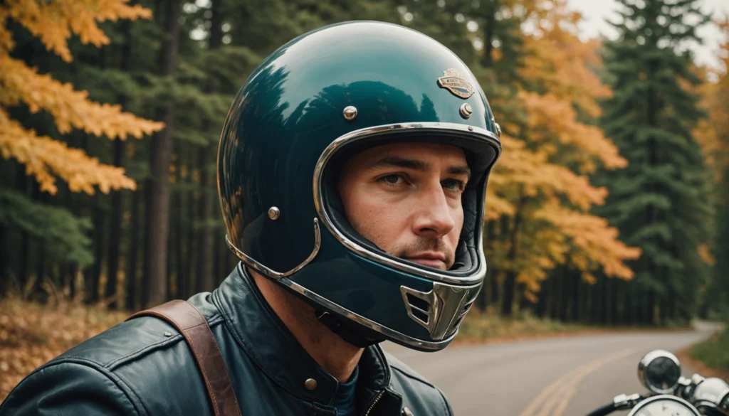casque vintage intégral
