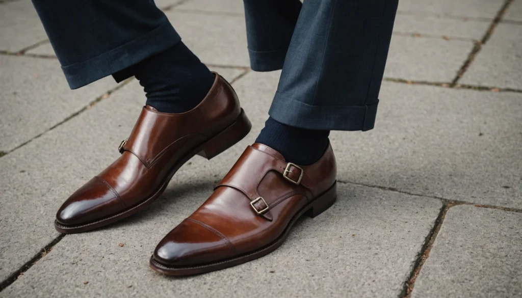 chaussure a double boucle