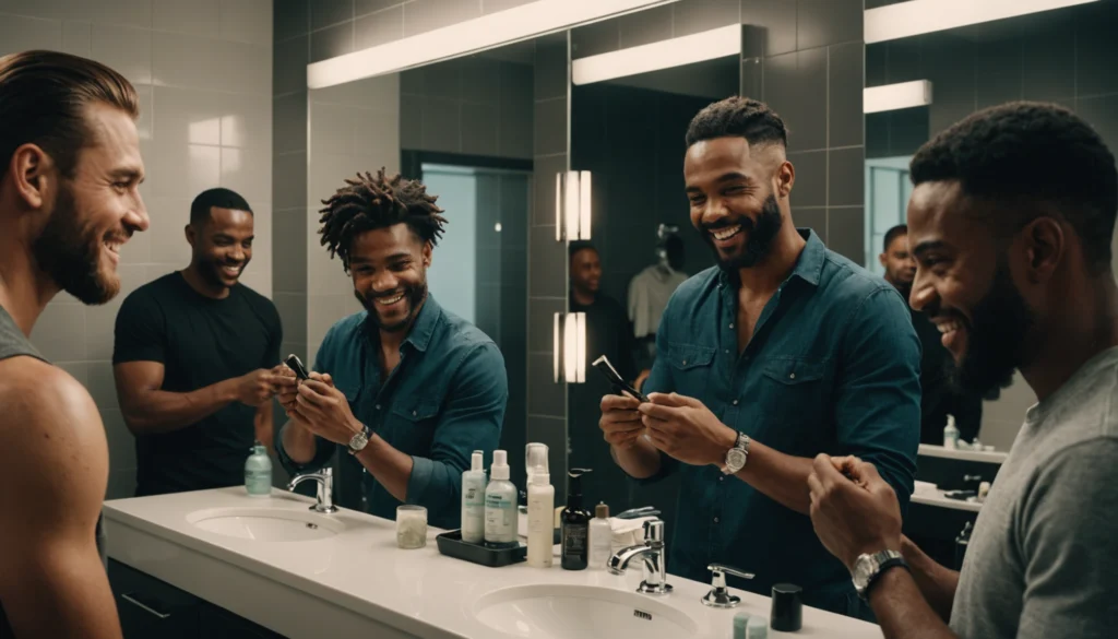 masque pour cheveux homme